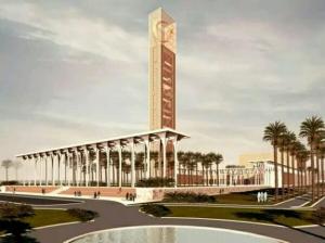 世界最高(265米)的宣禮塔