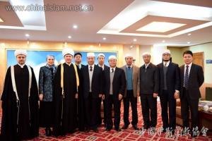 俄羅斯穆夫提委員會代表團應邀來華訪問