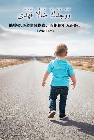 他曾發現你徘徊歧途，而把你引入正路