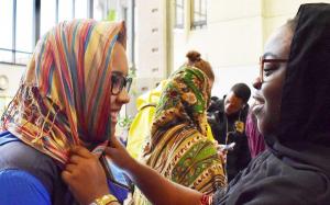 美國密西西比大學舉辦穆斯林蓋頭日