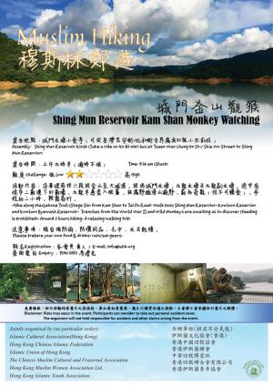 穆斯林郊遊：城門金山觀猴