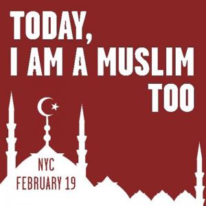 紐約舉行“今天我也是名穆斯林”集會，抗議特朗普移民政策