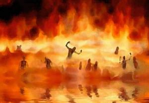 你們當防備那已為不通道的人而預備了的火獄