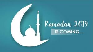 2019年(回曆1440年)齋月齋拜時間表