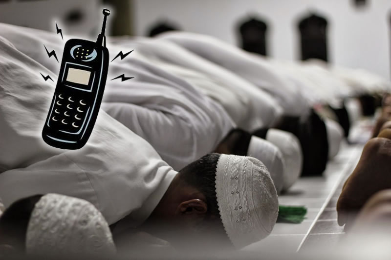 禮拜殿裡的手機鈴聲