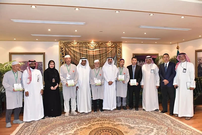 中國哈吉的文明行為受到麥加市長的讚賞