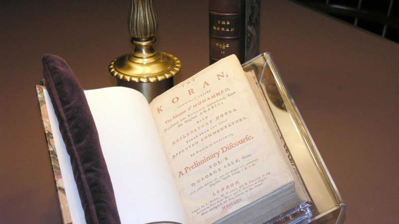 美國第三任總統傑佛遜的古蘭經