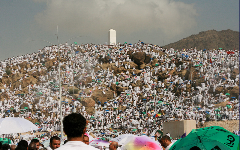 禁寺伊瑪目在阿拉法特山的演講