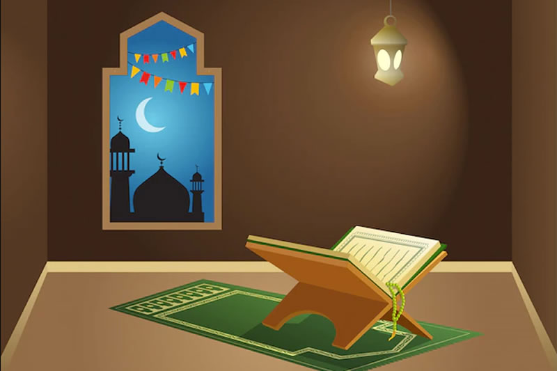 萊麥丹、古蘭經與穆斯林