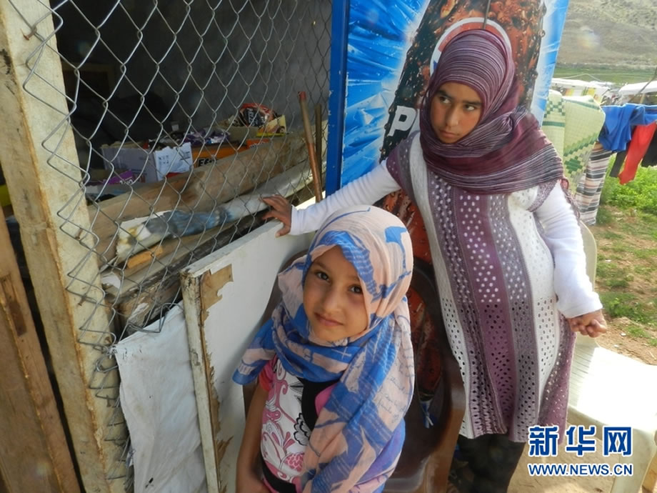  在難民營過齋月的敘利亞難民