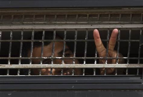 以色列監獄非法拘留750名巴勒斯坦平民