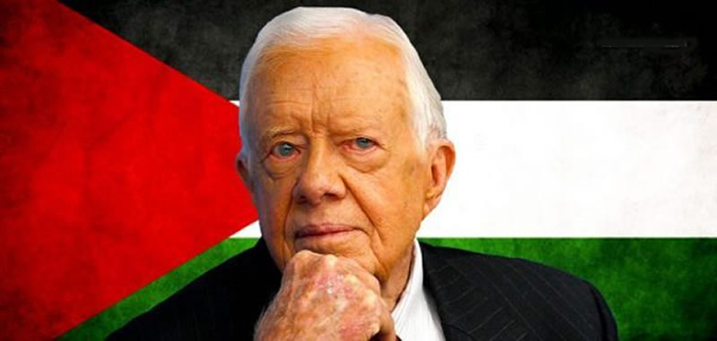 美國前總統卡特督促奧巴馬在離任前承認巴勒斯坦為主權國家