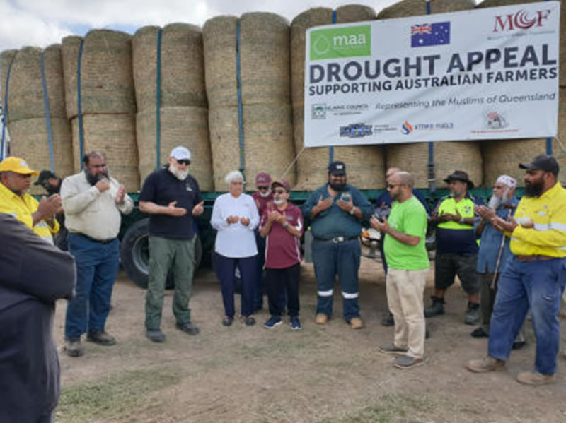 澳大利亞：穆斯林群體為乾旱災區捐贈急救物資