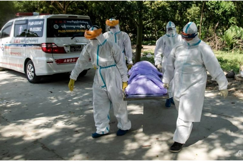 緬甸：穆斯林志願者為新冠肺炎病逝者進行土葬