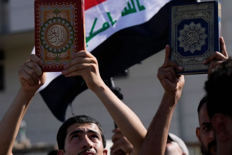 全球穆斯林譴責瑞典焚燒古蘭經事件