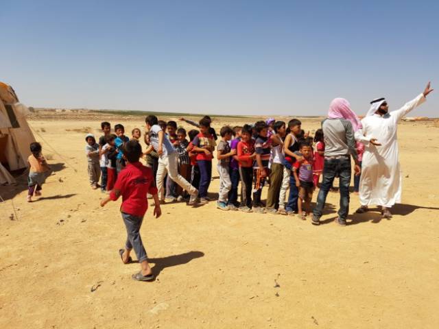 走進敘利亞難民營