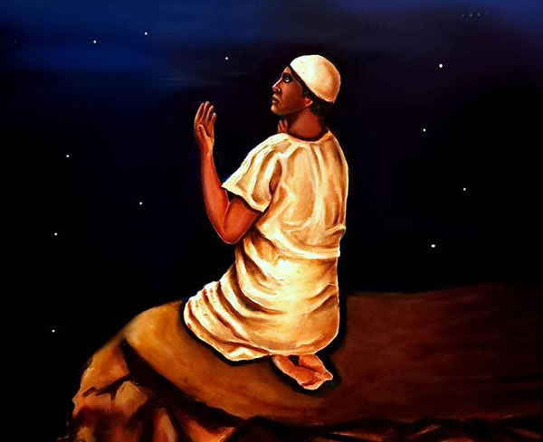 誰為安拉而放棄某件東西