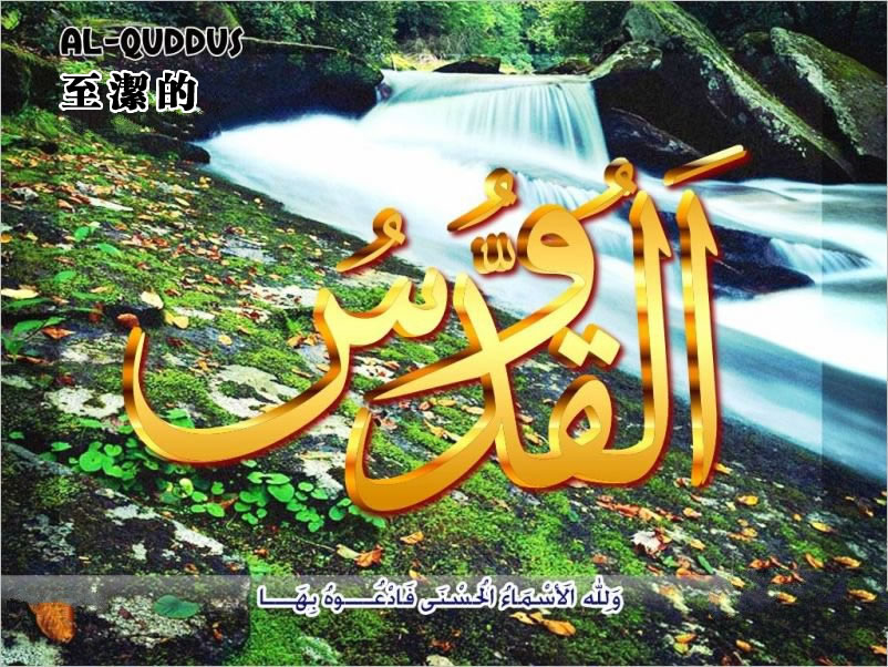 【安拉的尊名與屬性】至潔的主