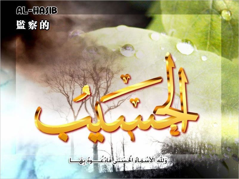 【安拉的尊名與屬性】監察的主