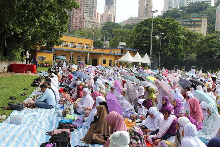 世界各地古爾邦節會禮掠影