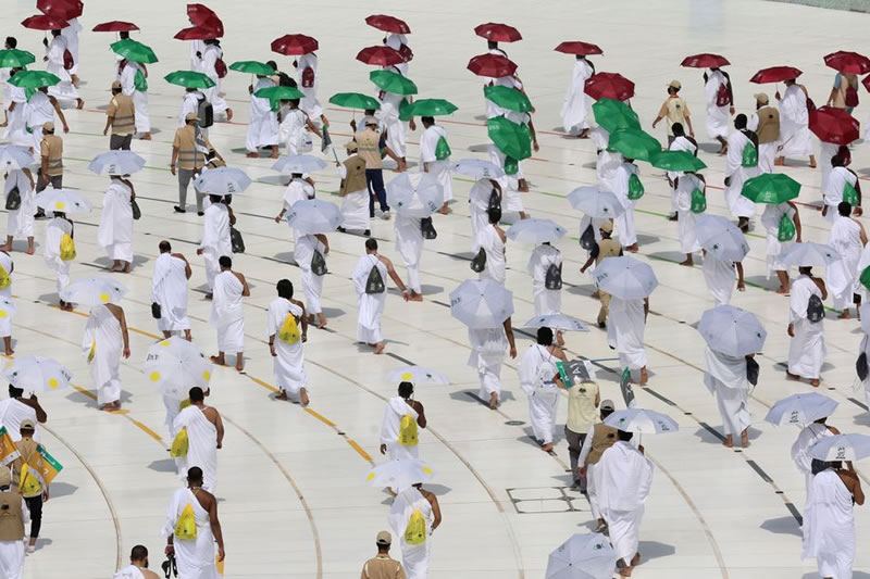 圖集：疫情期間的朝覲