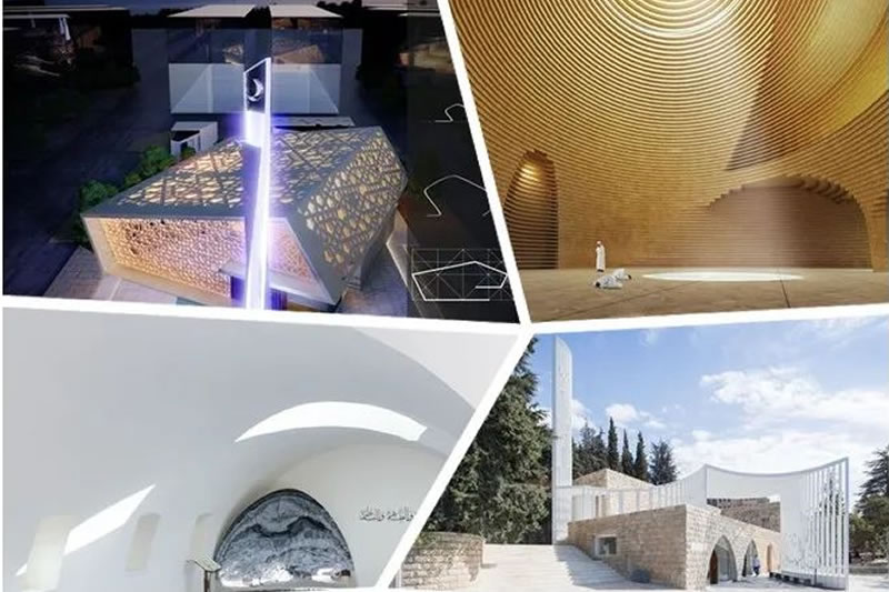 美輪美奐的超現代清真寺設計理念