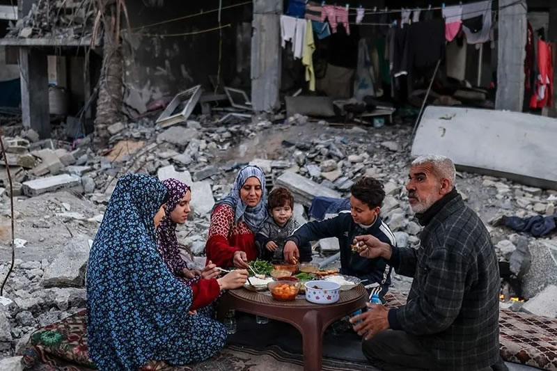 別樣齋月：飽受戰爭蹂躪的加沙民眾掙扎求生(圖集)